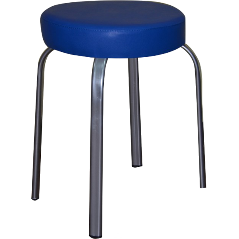 Табуретка ПРИМТЕКС ПЛЮС (Sunny alum) металева, 450мм